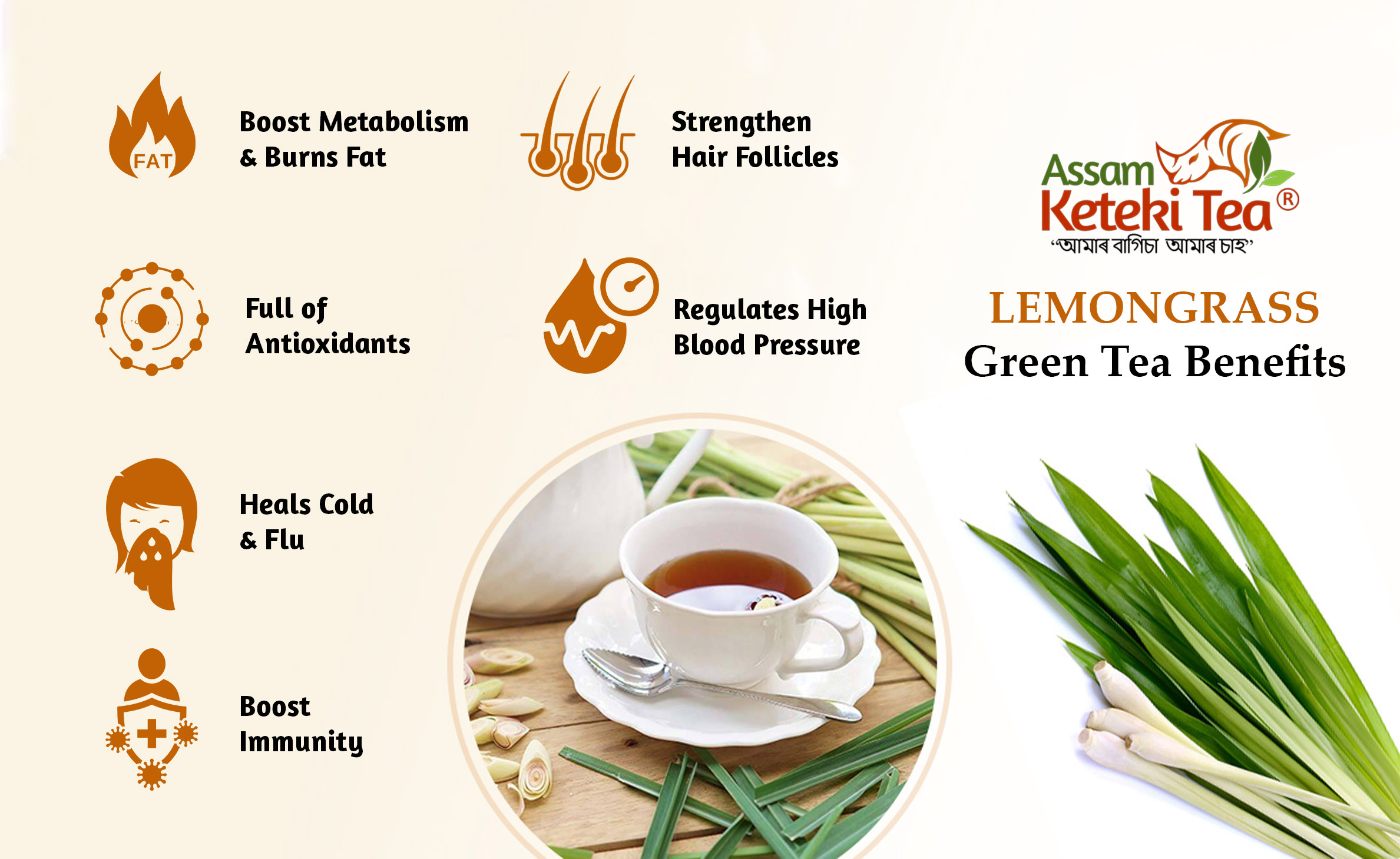 Lemongrass benefits